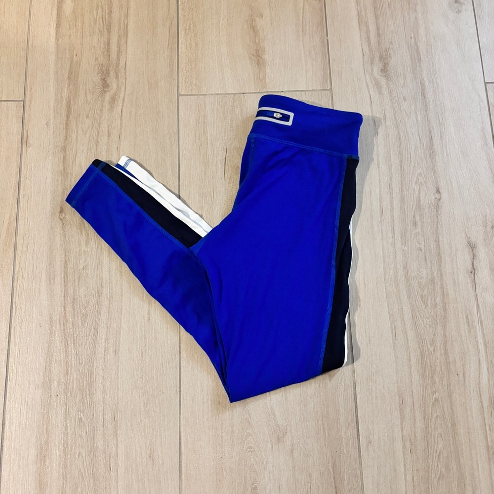 Tory sport royal blue leggings